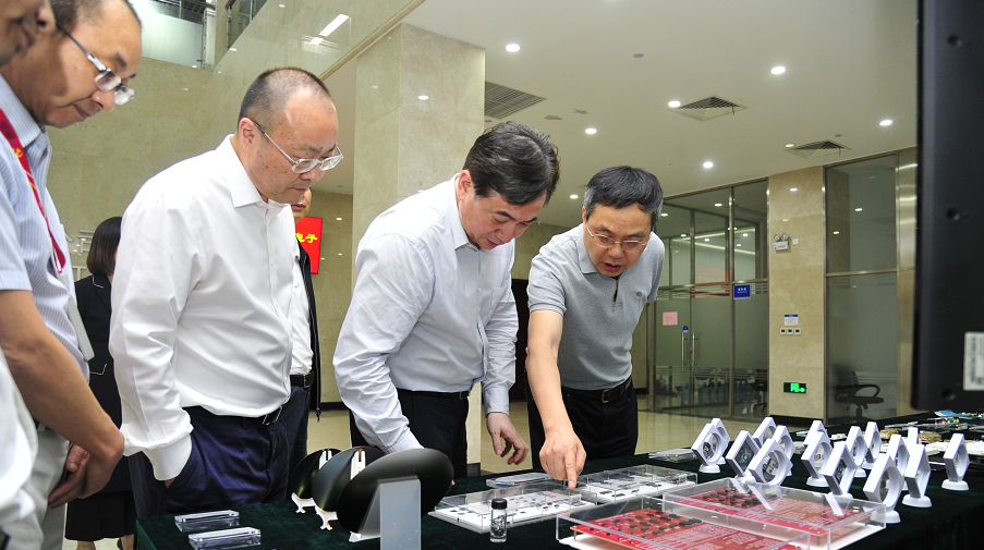 杭州市委副書記、市長劉忻蒞臨士蘭微電子調(diào)研集成電路制造發(fā)展情況